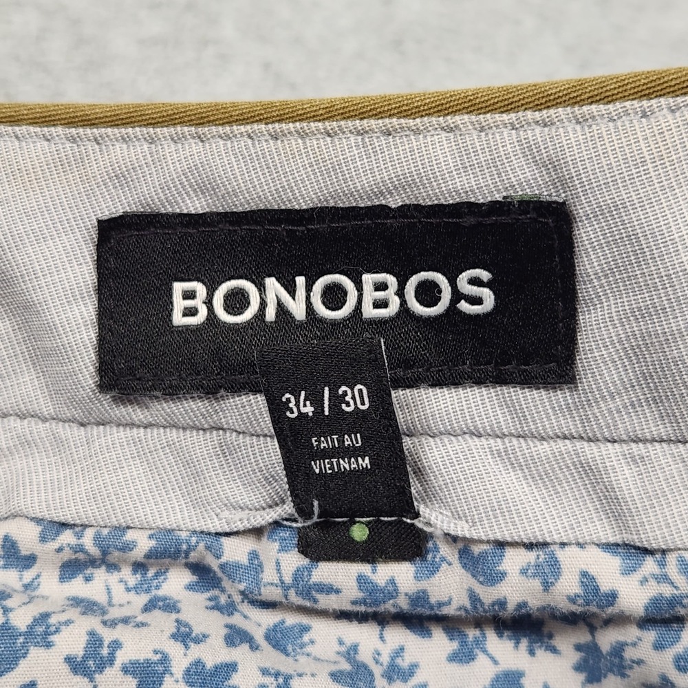 Bonobos Pants 34x30 Red Green Orange Slim Fit Chino Golf Stretch 3 Pairs Bundle - Picture 8 of 16